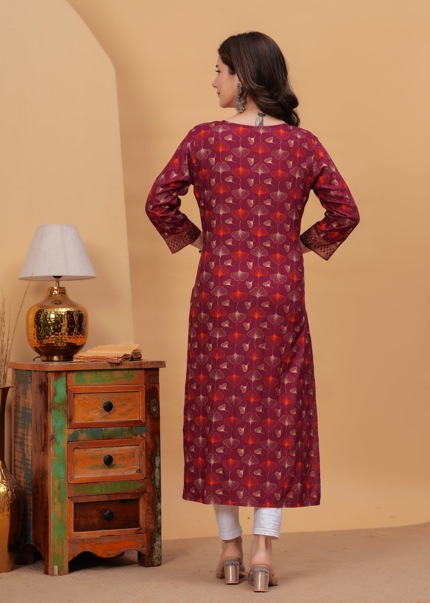 Women Fit and Flare Black Midi/Calf Length Dress